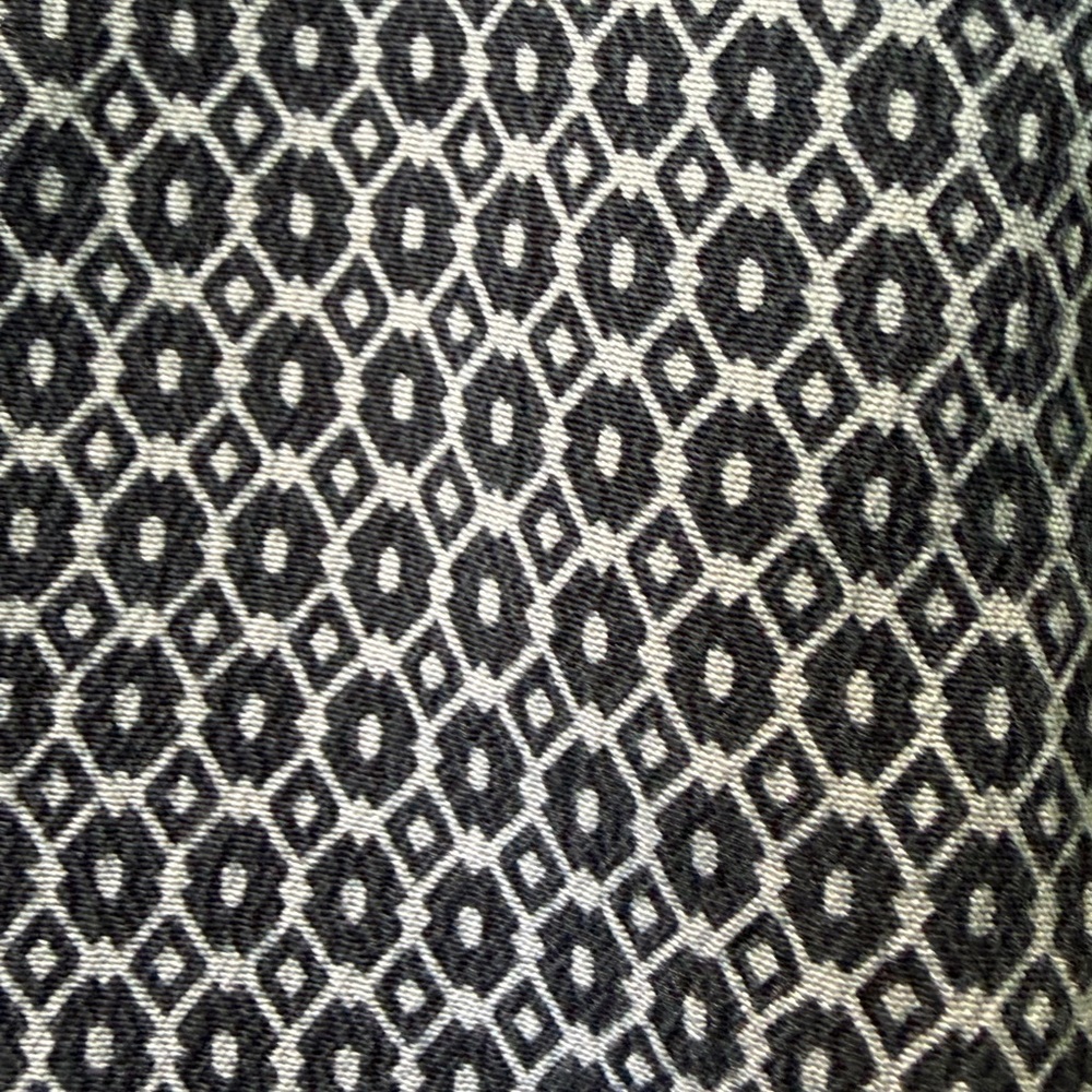Nine West 100% Silk Lace Trim Blouse Black White Feminine Top - Picture 6 of 8